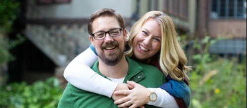 Pete and Michelle family banner