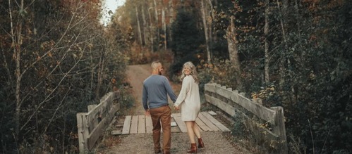 Tim and Lauren family banner