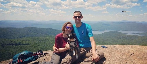 Stephen and Rachel family banner