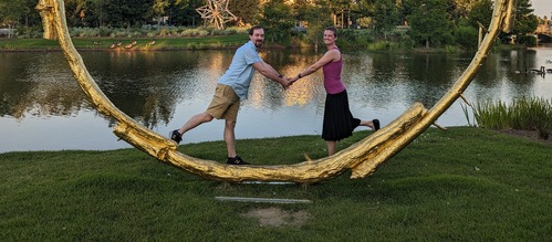Landyn and Courtney family banner