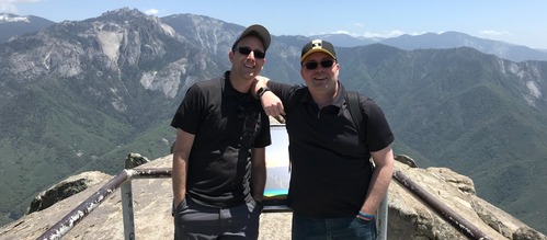 Joshua and David family banner