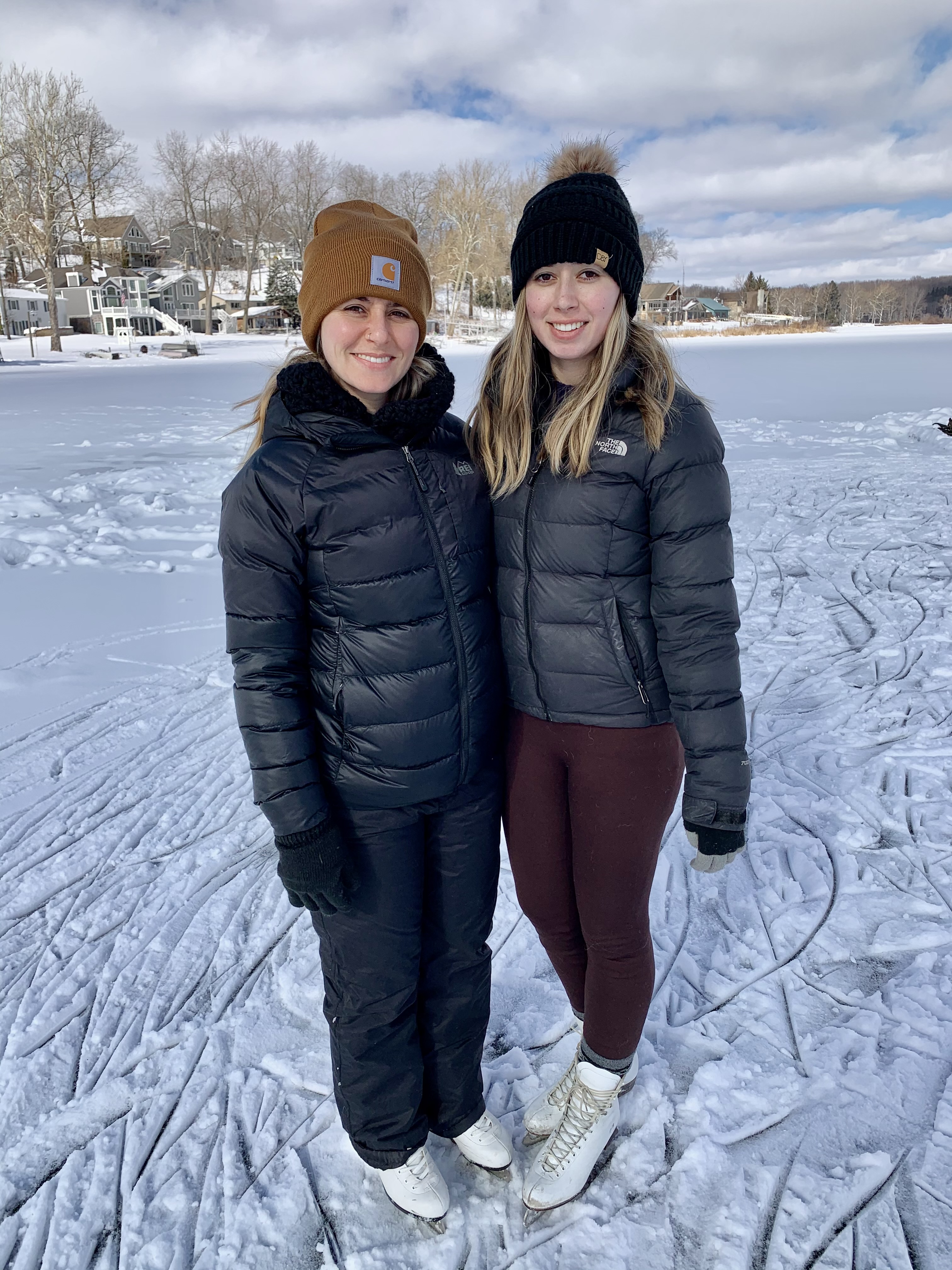 Last Weekend We went Ice Skating
