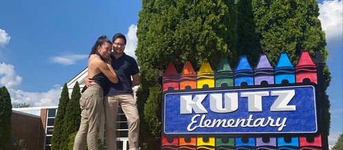 Karen and Tom family banner