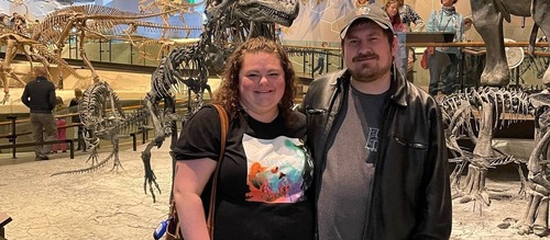 Mike and Alexandra family banner