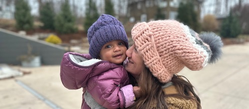 Luke and Cassy family banner