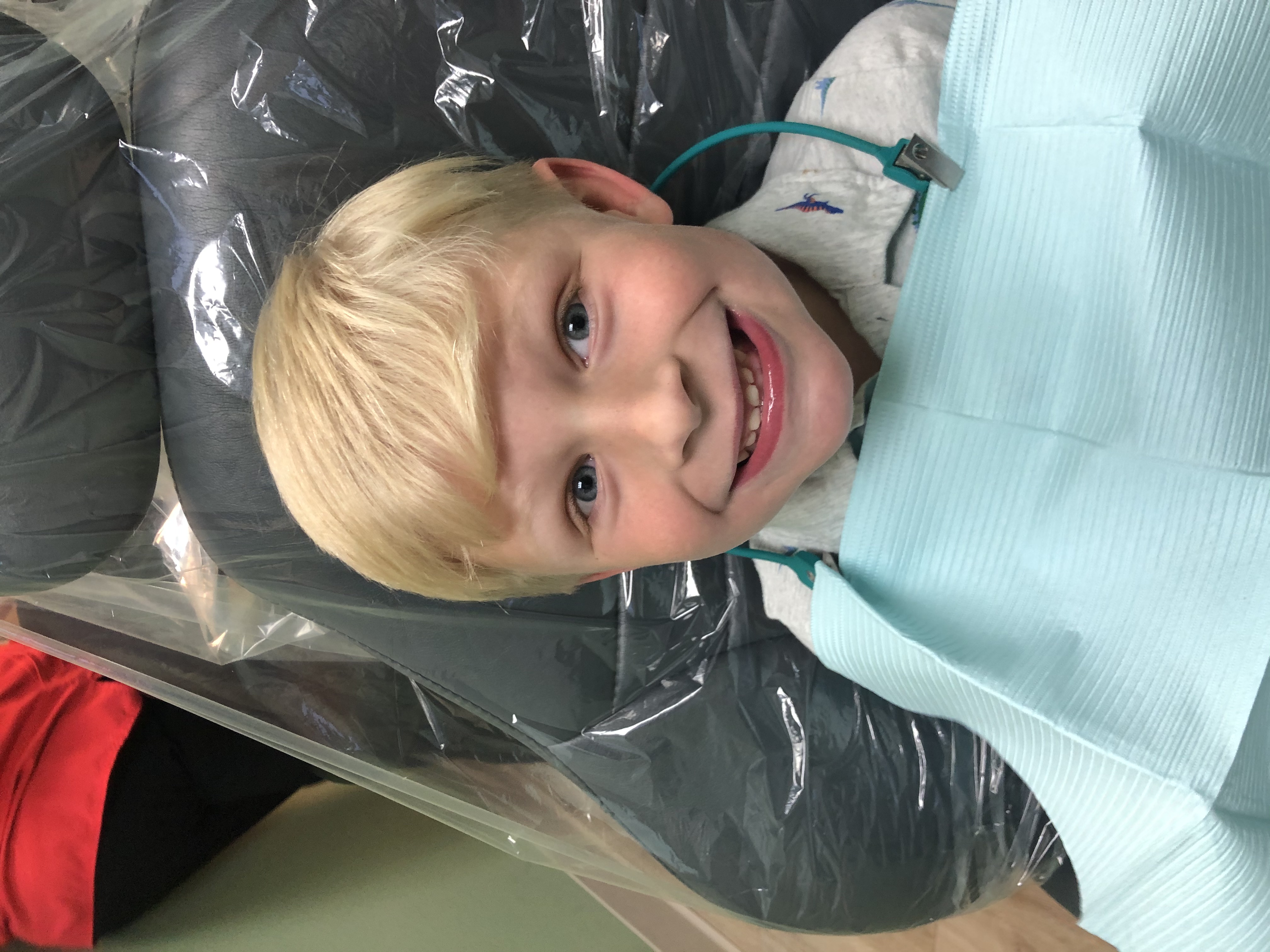 Brave Weston at the Dentist