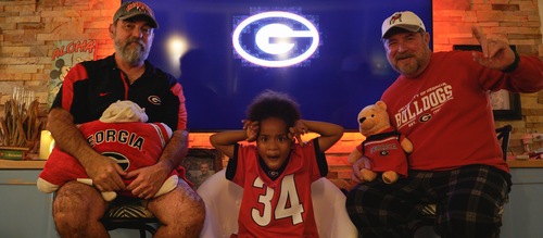 Thomas and Dave family banner