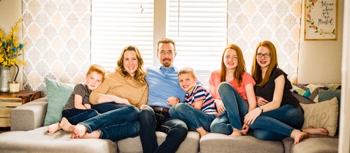 Jeff and Julie family banner