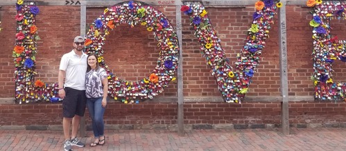 Zachery and Kristin family banner