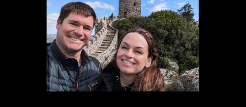 Sara and Trevor family banner