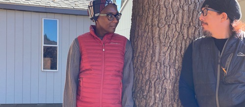 Alicia and David family banner