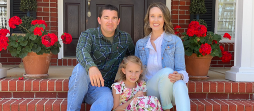 Lance and Laura family banner