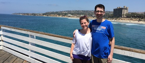 Andy and Jess family banner