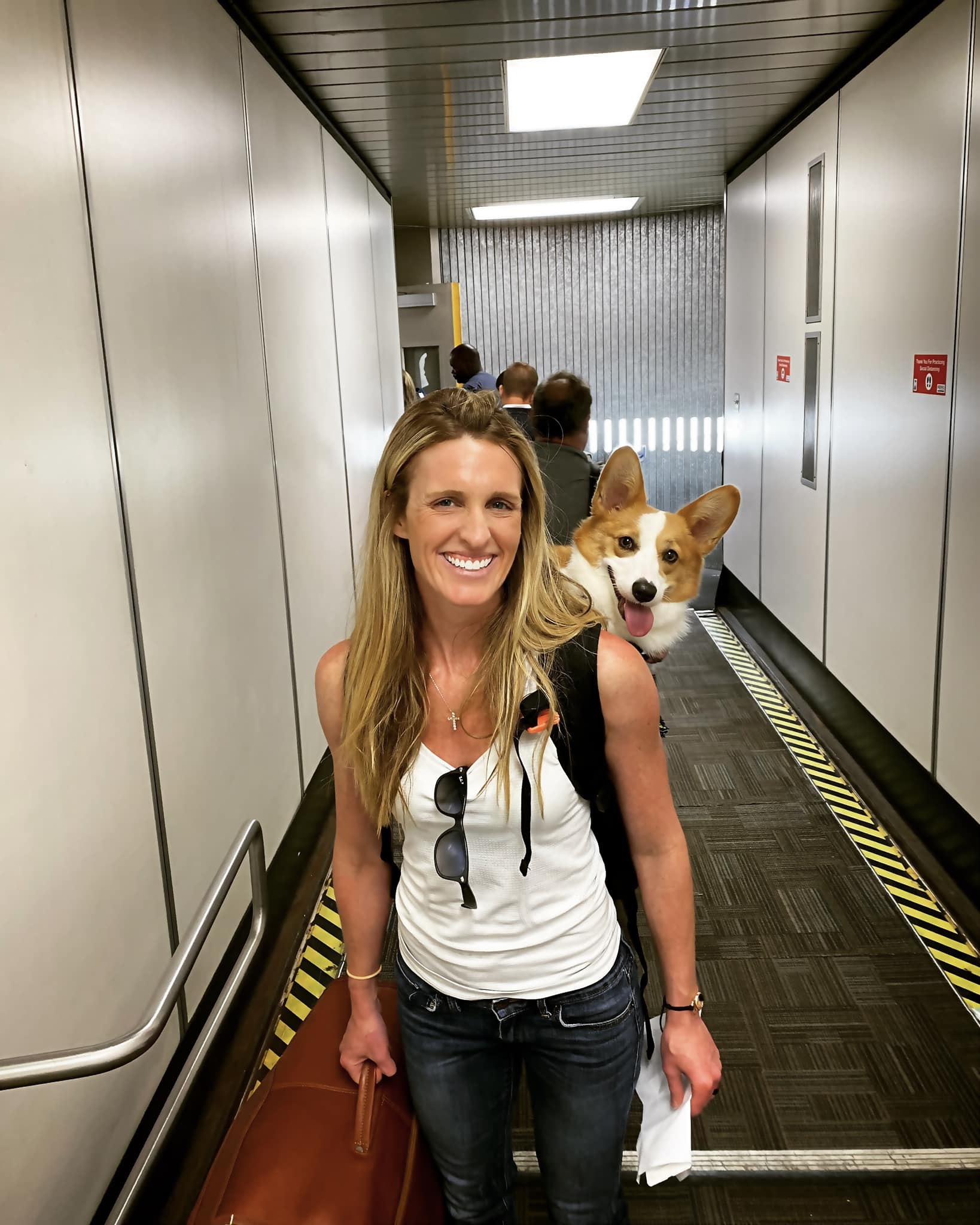 Sophie goes for an airplane ride!