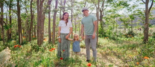 Brandon and Brooke family banner