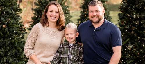 Justin and Julia family banner