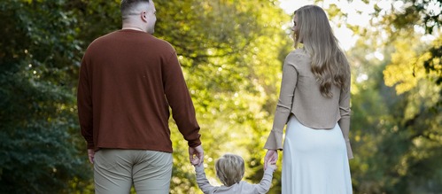Jackson and Hannah family banner