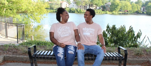 Tyshawn and Destiny family banner