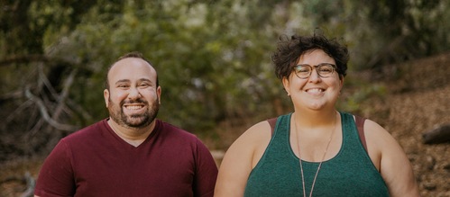 Patrick and Rachel family banner