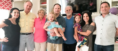 Jonathan and Emily family banner