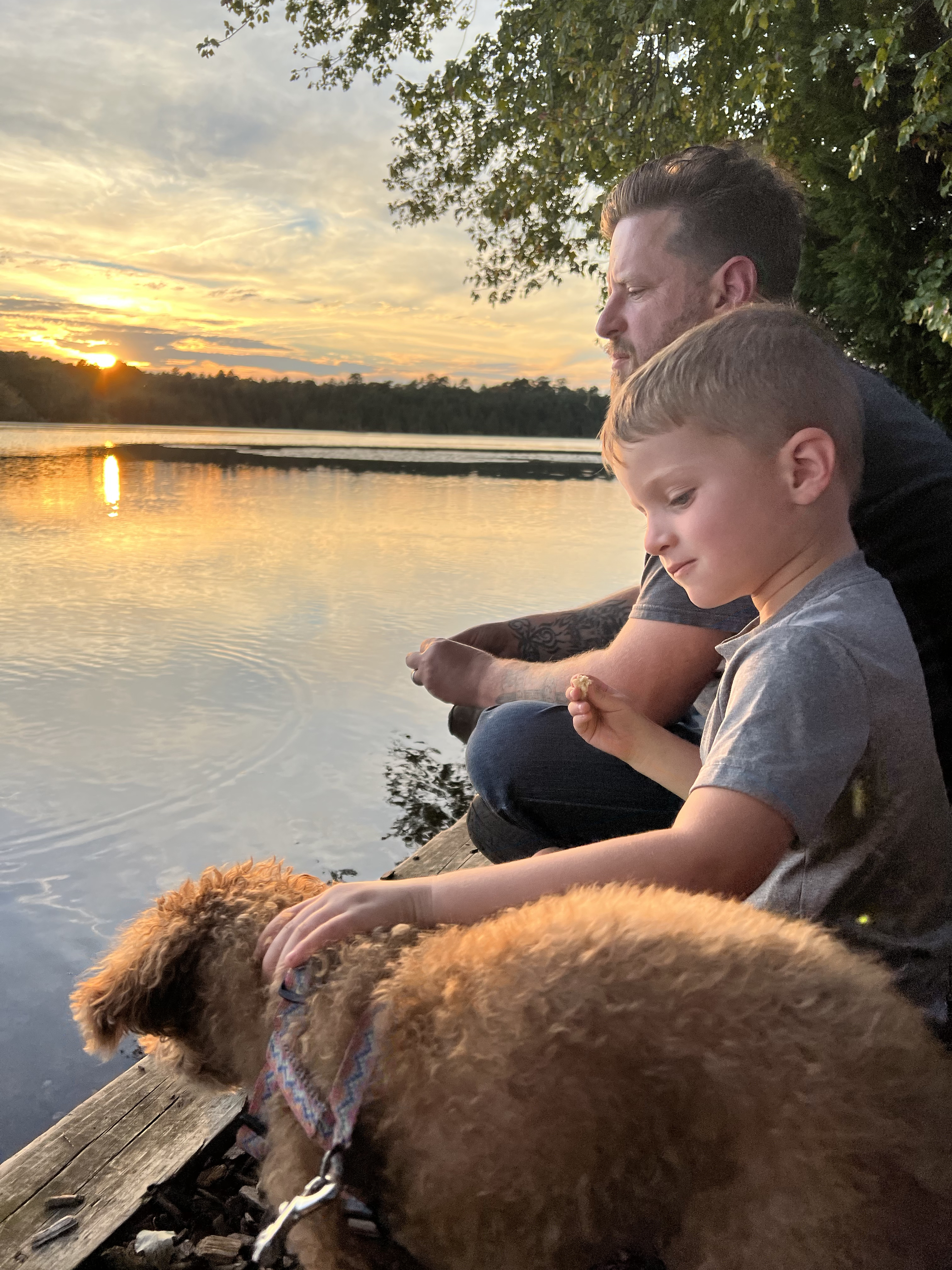 Brian is definitely ALL IN as a DAD!