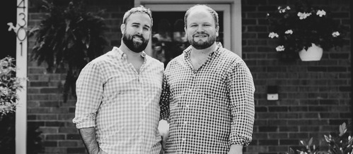 Danny and Sam family banner