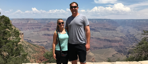 Christine and Ashley family banner