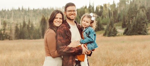 Eric and Janna family banner