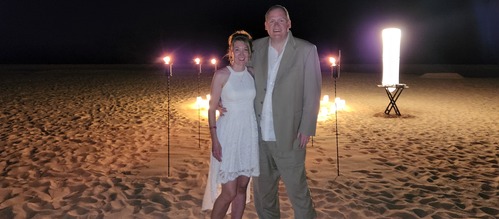 Rob and Rebecca family banner