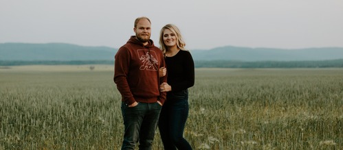 Kevin and Amy family banner
