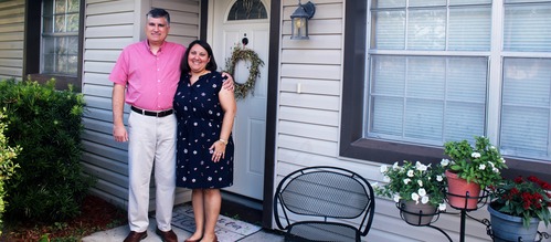 Greg and Lori family banner