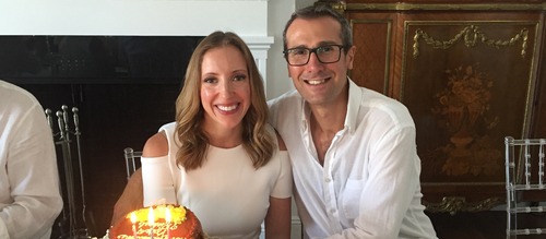 Michael and Katie family banner