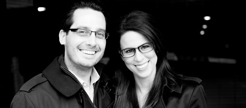 Anthony and Rebecca family banner