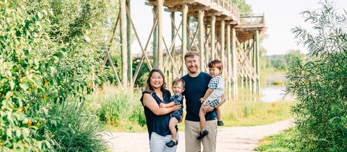 Allen and Kristyn family banner