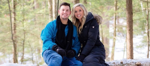 Richard and Alyssa family banner