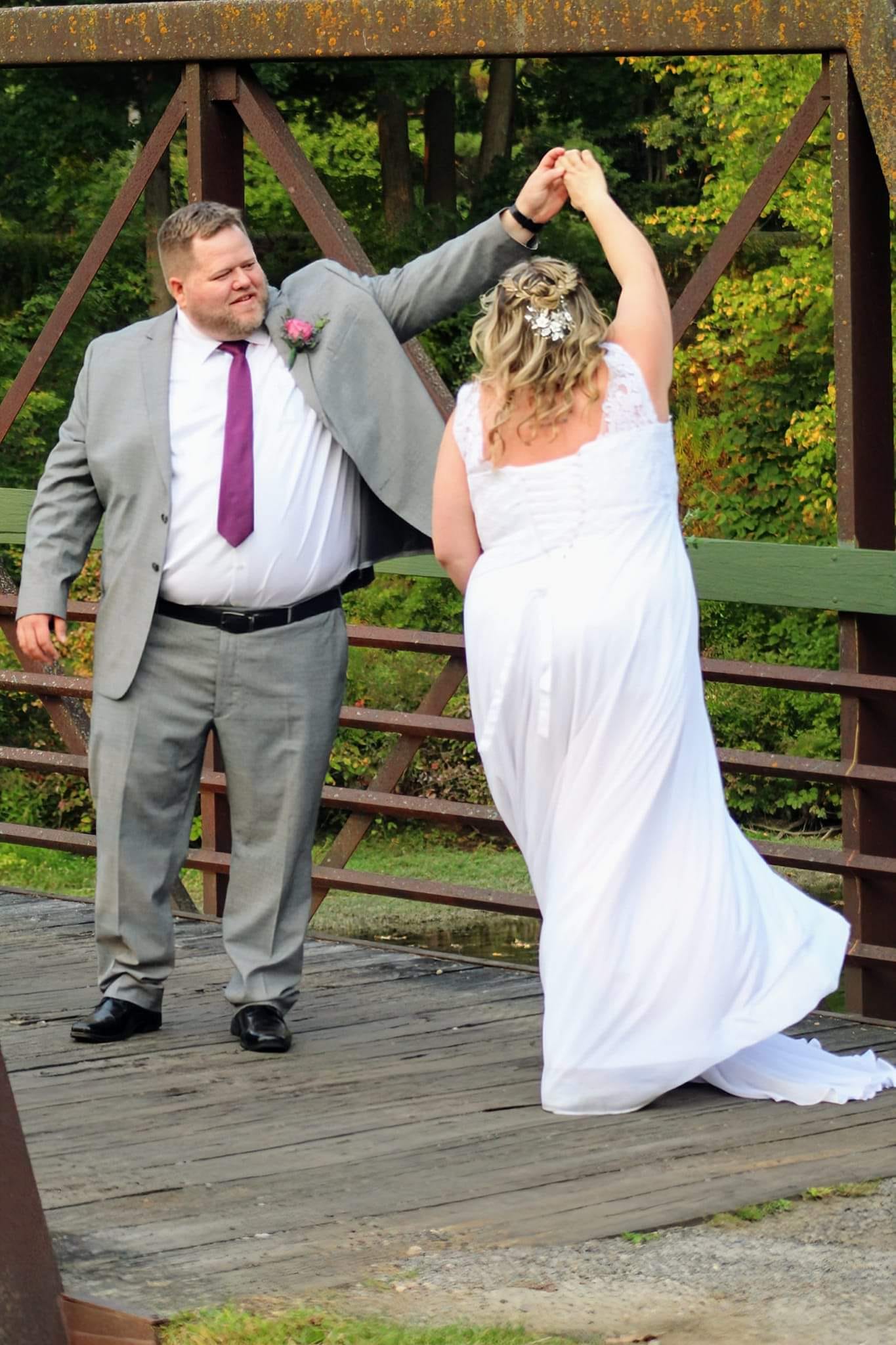 Our adoption profile and wedding