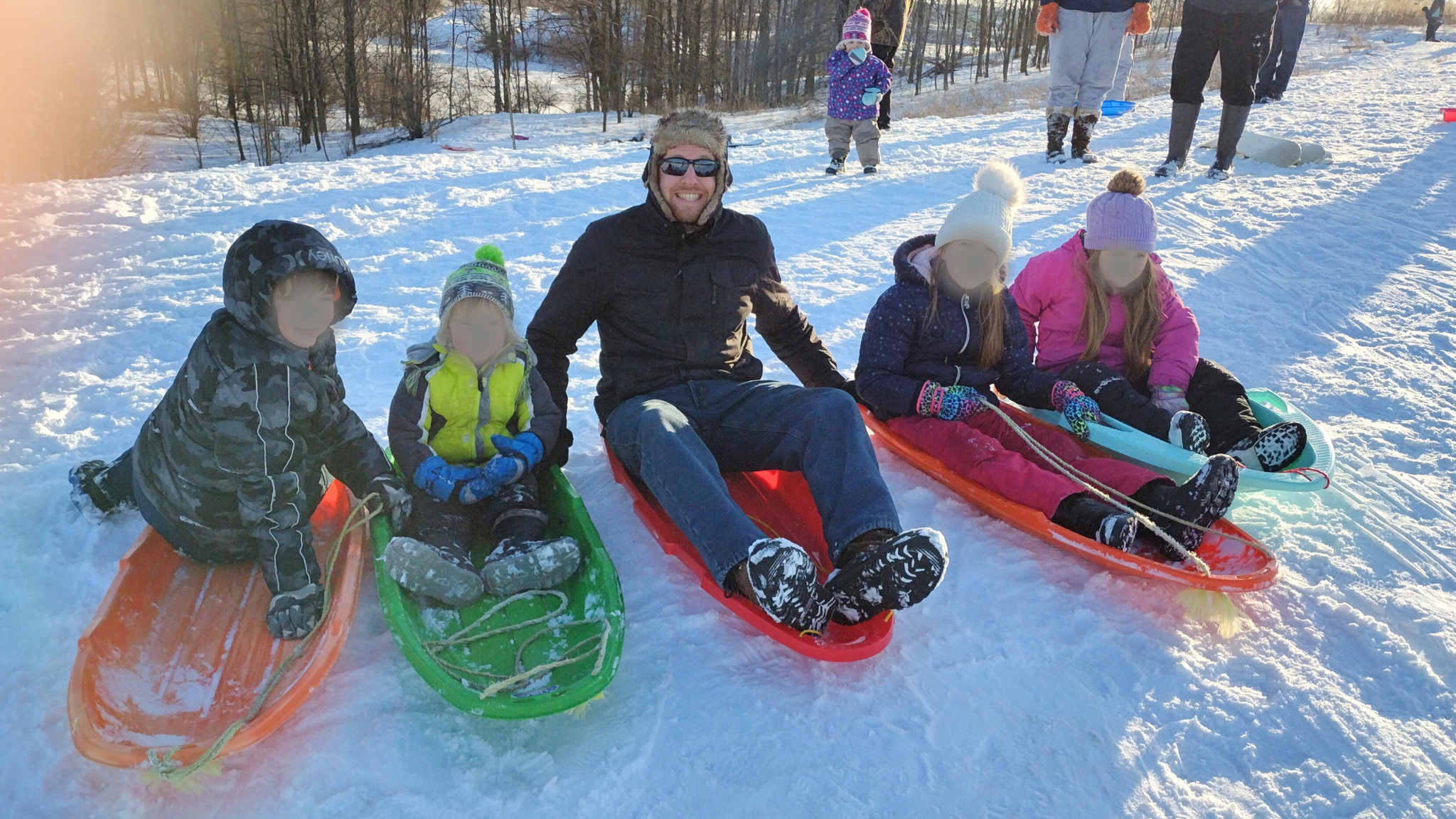 Weekends and Sledding