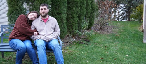 Andrew and Holly family banner