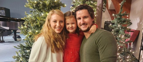 Conner and Allyssa family banner