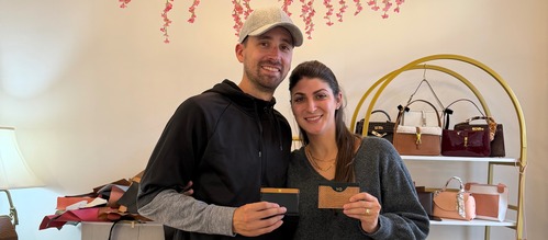 Matt and Victoria family banner