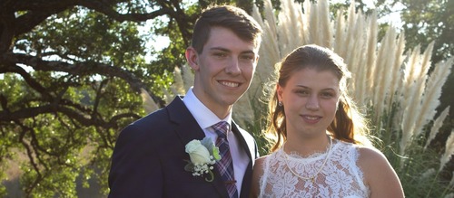 Noah and Cassandra family banner