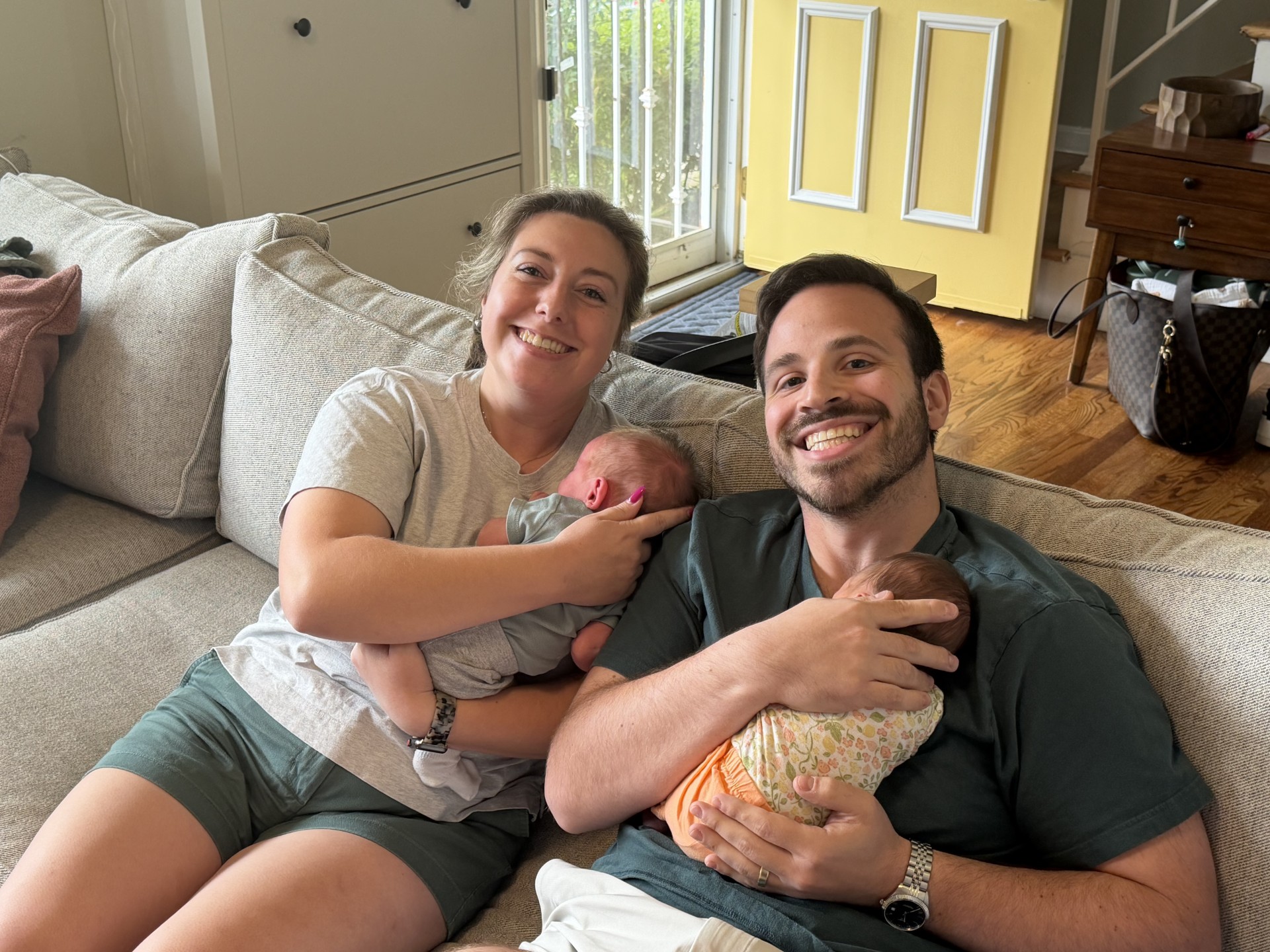 Meeting Our Niece and Nephew!