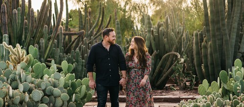 Michael and Jennifer family banner