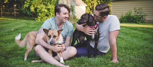 Daniel and Douglas family banner